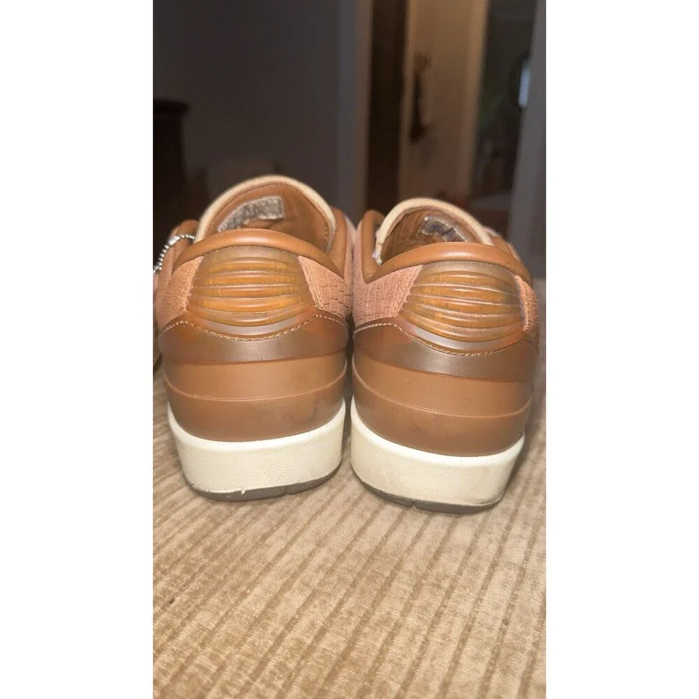 Nike Air Jordan 2 Retro Low Brown Leather Two 18 Mens Sz 11 NO BOX